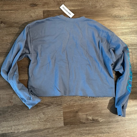 Project Social T Miami Cropped Sweatshirt Large/X-large Hoodie Fleece L XL - Picture 6 of 6